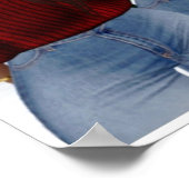 Poster 2 van bruine suikerbieten (Hoek)