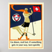 Poster 2 van het Ski College (Voorkant)