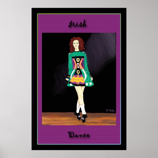 Poster 2 van Irish Dancer (Voorkant)