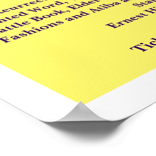 poster 2, Word, Alive, Drama Ministrypresenteert:, (Hoek)