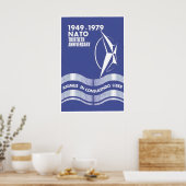 Poster 30 jaar NATO Animus in consulendo liber (Keuken)