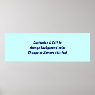 Poster 36 x 12 inch leeg toevoegen uw afbeelding e