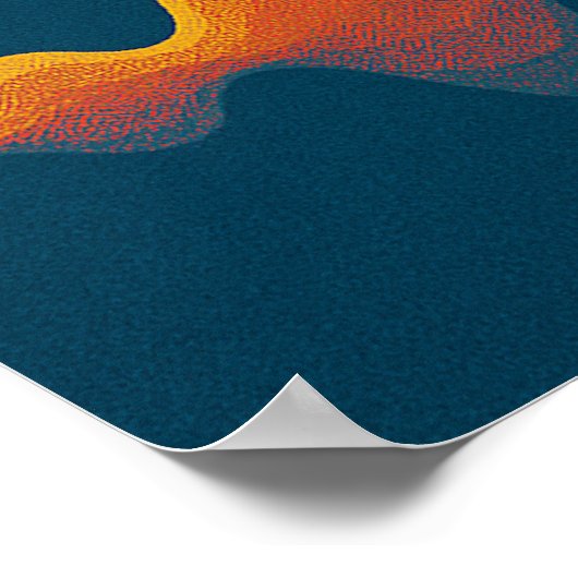 Poster 38, Tune in, kunst (Hoek)