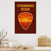 Poster 39, Strumming Dusk,  kunst (Keuken)