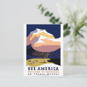 " Poster 3 van de Montana van WPA" Briefkaart (Staand voorkant)