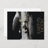 Poster 3 van de NASA- Maan Briefkaart (Voorkant / Achterkant)