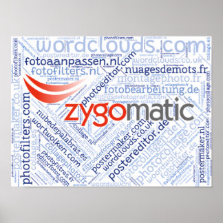 Poster 40cm x 30cm (liggend)
