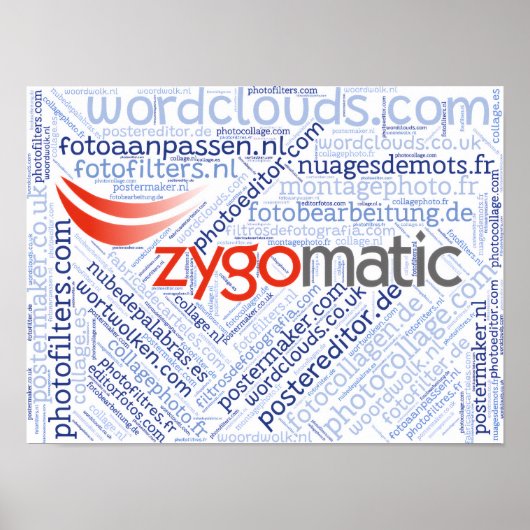 Poster 40cm x 30cm (liggend) (Voorkant)