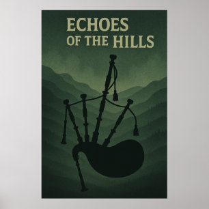 Poster 43, Echoes of the Hills,  kunst