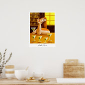 Poster 45,72 x 60,96 cm: droog door Flavio Rossi (Keuken)