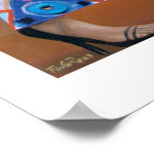 Poster 45,72x60,96cm: Een dama van Flavio Rossi (Hoek)