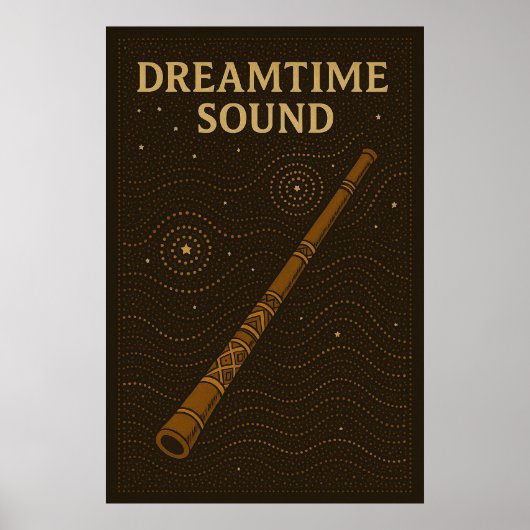 Poster 46, Dreamtime Sound,  kunst (Voorkant)