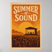 Poster 4, Summer of Sound, (Voorkant)