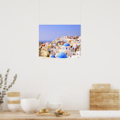 Poster 51cm x 41cm - Santorini (Keuken)