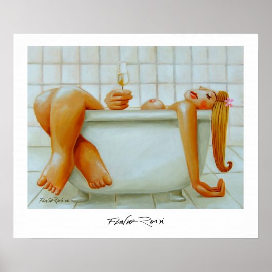 Poster 60,96 x 50,80 cm: Champagne (Voorkant)