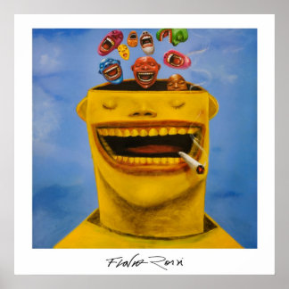 Poster 60,96 x 60,96 cm: Felicidade van Flavio Ros