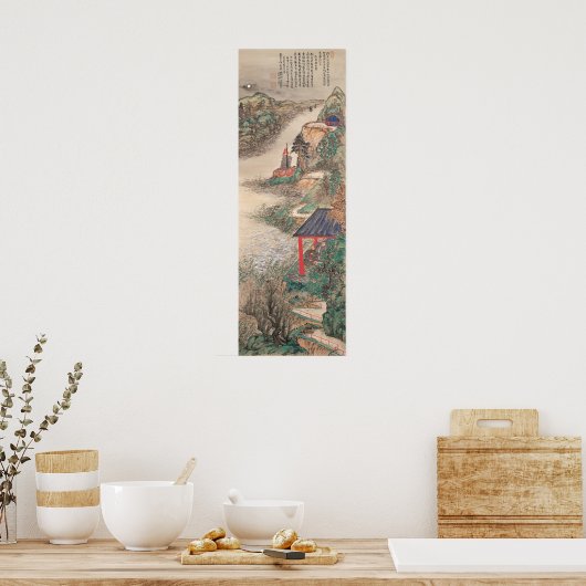 Poster 6 van de Japanse Kunst (Keuken)