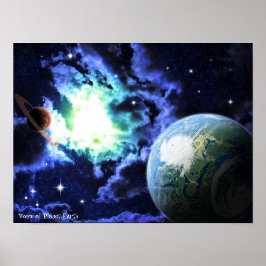 Poster 7 - universum (Voorkant)