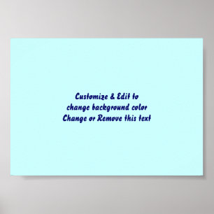 Poster 7 x 5 inch leeg toevoegen uw afbeelding en