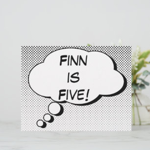 Poster 8.5 x 11 van Superhero - de Bel van de