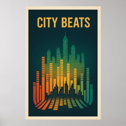 Poster 8, City Beats,  (Voorkant)