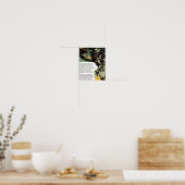 Poster 8x10  illustratie Witches Faust (Keuken)