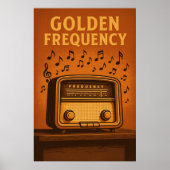 Poster 9, Gouden Frequentie,  (Voorkant)