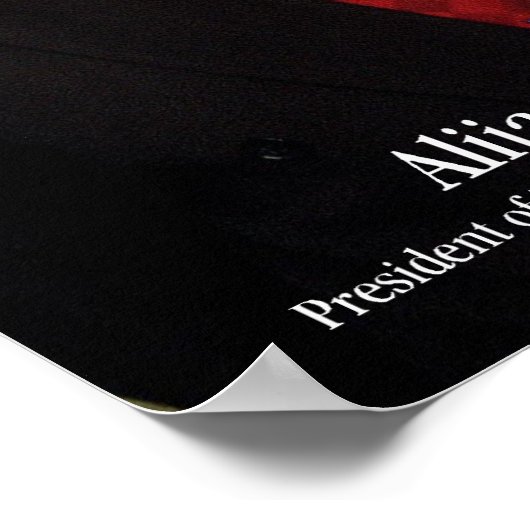 Poster A3 - Alija Izetbegovic (Hoek)