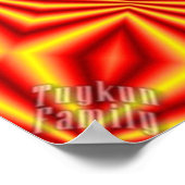 Poster aan de muur (TR=Duvar Posteri Levha) (Hoek)