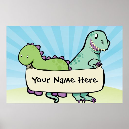 Poster Aangepast deino (Voorkant)