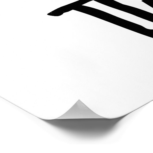 Poster Aangepaste gebeurtenis (Hoek)