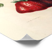  Poster aardbei (Hoek)