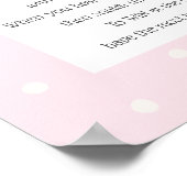 Poster aardbeiboomgaard Baby shower (Hoek)