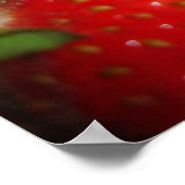 Poster aardbeien (Hoek)