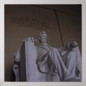 Poster Abraham Lincoln (Voorkant)