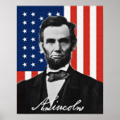 Poster Abraham Lincoln (Voorkant)