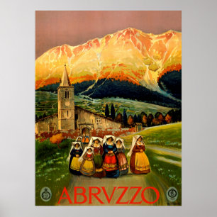 Poster Abruzzo Italië