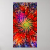 Poster Abstrachaos (Voorkant)