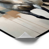 Poster Abstract Art Paard Wall Art Room Decor (Hoek)