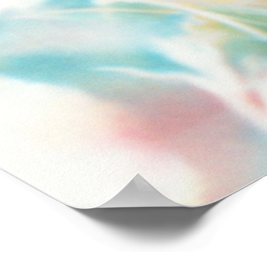 Poster/Abstract Floral Poster (Hoek)