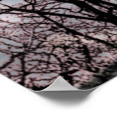 poster abstract maanwolvenbos (Hoek)