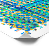 poster abstract square (Hoek)