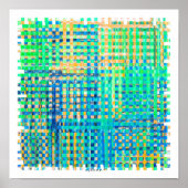 poster abstract square (Voorkant)