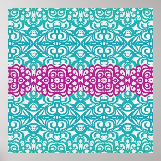 Poster abstracte achtergrond (Voorkant)