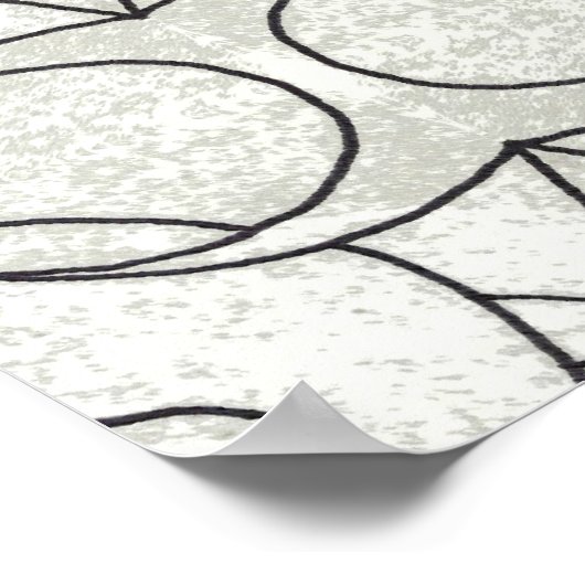 Poster abstracte achtergrond (Hoek)