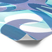 Poster abstracte achtergrond (Hoek)