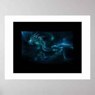Poster-Abstracte Art-Dragon Poster