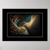 Poster Abstracte kunst (Voorkant)