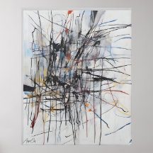 Poster | Abstracte kunst | AI-inhoud