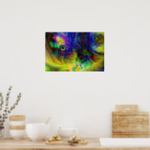 Poster_Abstracte kunst Poster (Keuken)